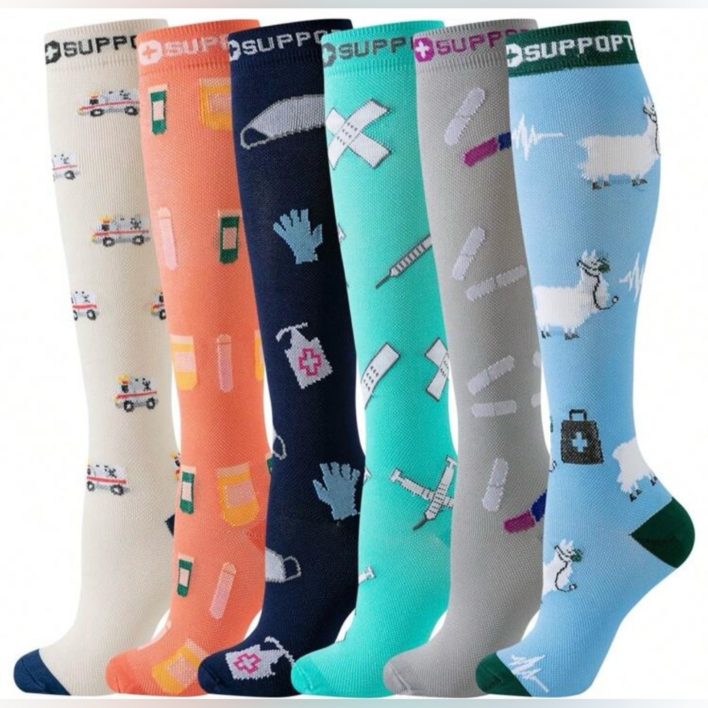 Compression socks/ Compression stockings (6 Pack)